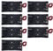 7PCS 18650 Battery Holder Bundle with Wire 18650 Battery Holder Case 3.7V, 2 Slot DIY Battery Storage Boxes, 2 Slot Black Plastic Batteries Case for 18650 Battery