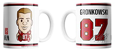 NFL Tampa Bay Buccaneers Gronkowski Kaffeetasse Tasse 15oz 450ml Player Emoji