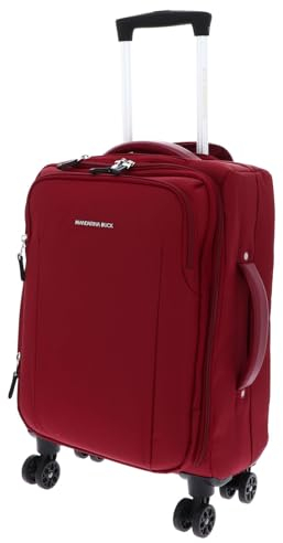 Mandarina Duck Week-end, Bagaglio Valigia Unisex - Adulto, Cerise, Trolley Cabin