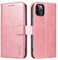 LOLFZ Wallet Case for iPhone 11 Pro, Vintage Leather Book Case with Card Holder Kickstand Magnetic Closure Flip Case Cover for iPhone 11 Pro - Rose Gold