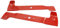 SECURA 2x High-Lift Messer Messersatz 84 cm kompatibel mit Stiga Estate 2084 3084 H