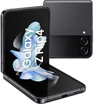 Samsung Galaxy Z Flip4 5G Smartphone Android Klapphandy 128GB, Graphite, inkl. 36 Monate Herstellergarantie [Exklusiv bei Amazon]