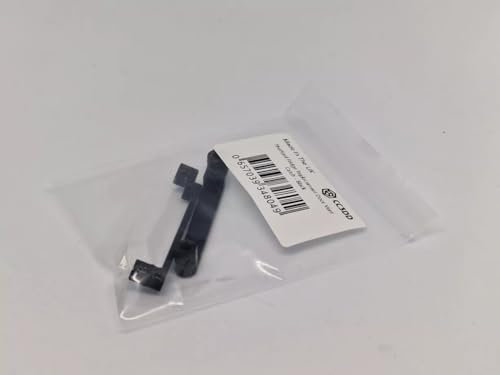 CC3DD Door Vent Catch (x2) for Thetford Caravan Fridge (N90/97/100/104/109/112/150) Black