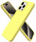 ORNARTO Compatible with iPhone 15 Pro Case 6.1, Slim Liquid Silicone 3 Layers Full Covered Soft Gel Rubber 15 Pro iPhone Case Cover 6.1 inch-Creamy Yellow
