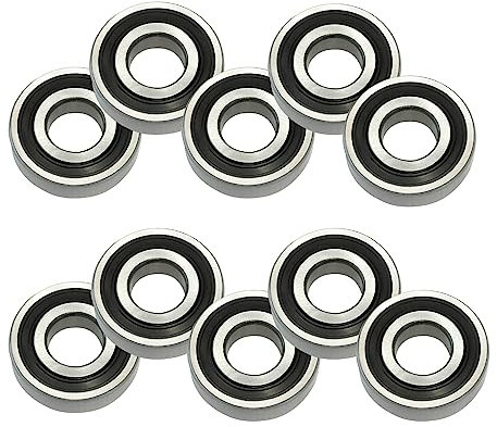 10 Stück SKF Rillenkugellager 6002 15 x 32 x 9 mm 2RS1 Kunststoffdichtung Kugellager