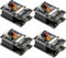 Für ESP32 CAM Entwicklungsplatine DC 5V WLAN/Bluetooth-Entwicklungsboard USB auf Serielle Port Automatischer Download Mit 2640 Kameramodul 4 Stück.
