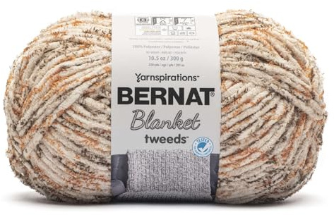 Bernat Blanket Tweeds Yarn-Woodland Tweed