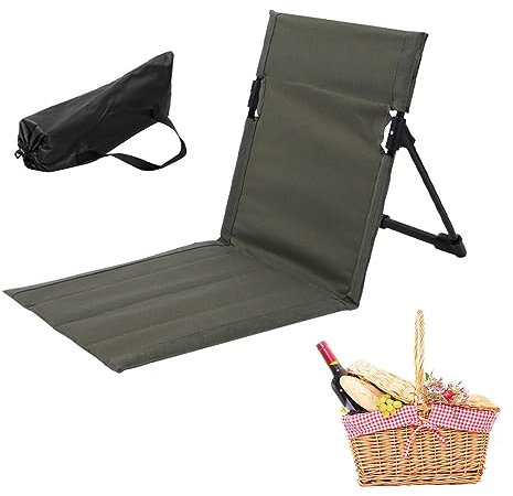 DMAIS Mehrzweck-Strandliege Stuhl, Polyester, faltbar, Strandstuhl, leicht, Sonnenliege, Strandstuhl, verstellbare hohe Rückenlehne, Strandkorb, Liege für Zuhause, Outdoor, Garten