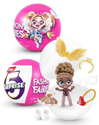 5 Surprise Fashion Fairies von ZURU, Geheimnis, Sammelartikel, Mode, Fee, Überraschung, Auspacken (2 Kapsels)