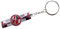 GAZOZ PERFORMANCE Innenausstattung - JDM GT 86 Kolben Schlüsselanhänger Schlüsselanhänger Metall Rot/Silber Kompatibel mit Scion FRS 86 ZN8/ZD8 2012-2024 Freund Geschenk, Rot/Ausflug, einfarbig