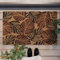 Jungle Mat – Stylische Kokos-Fußmatte von WECONhome für den Innen- und Zwischenbereich (45 x 75 cm, rotbraun)