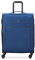 United Colors of Benetton Be Softside Erweiterbarer Gepäck mit Spinnrollen, Faded Denim, kariert, Größe M, 58,4 cm, Faded Denim, Checked-Medium 23 Inch, Be Softside Erweiterbares Gepäck mit