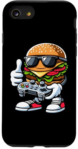 iPhone SE (2020) / 7 / 8 Video Games - Gamer Burger Gaming Controller Case