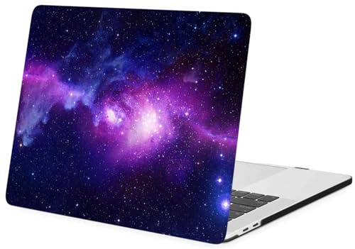 FFBOFFC Hard Cover Compatible with MacBook Pro 13 Inch Case 2015 2014 2013 2012 Model A1502 A1425 with Retina Display, Protective Hard Plastic Laptop Shell for Pro Retina 13, Purple Galaxy