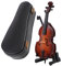 QUMIIRITY Kleiner Violoncello Modell aus Langlebigem Material Dekoratives Musikinstrument für Tischdekoration Realistische Miniatur für Sammler