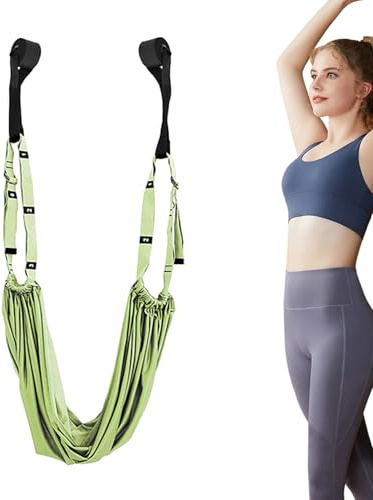 Balançoire de yoga aérienne, sangles de balançoire de yoga - Sangle d'étirement des jambes pour la danse | Entraînement divisé, sangle d'étirement des jambes pour salle de sport, fitness, anti-gravité
