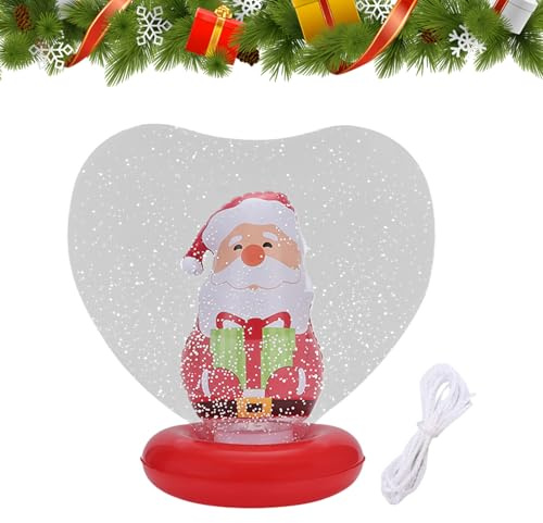 Aufblasbare Ornamente – Herzform, beleuchtete Weihnachtsdekoration – Figur im Inneren, aufblasbare Bälle, Dekorationen, für Außenbereich, Hof, Pool, Rasen, Terrasse, Weg, öffentlichen