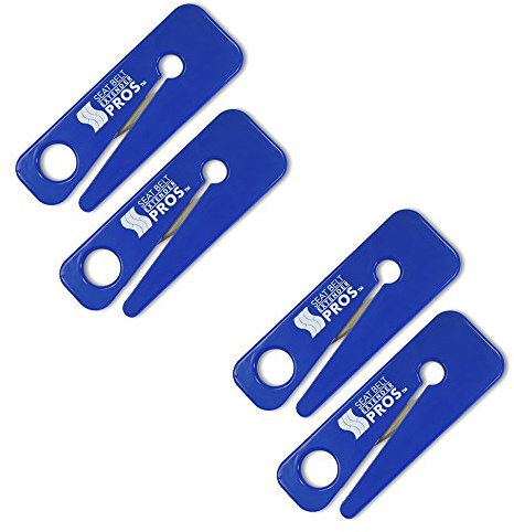 Seat Belt Cutter 4-Pack - Quick escape from your car in an emergency