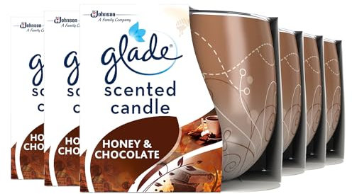 GLADE Duftkerze – Limited Edition – Honig & Schokolade