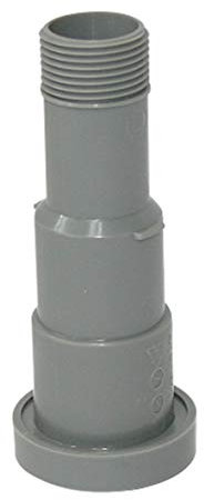 PP-Multiadapter mit Muffe DN 40, Anschluss 40/32 und 1 Schraubgewinde