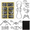 Sumind Rompecabezas Metal Set Juguetes Educativos Alambre Metal Iq Espíritu Prueba Rompe Cabeza 8 Juguetes Rompecabezas Alambre De Metalla Juegoprueba Lógica (Estilo Bonito)