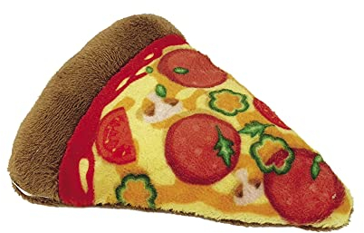 Nobby Plüsch Pizza mit Catnip, 9 cm, 1 Stück