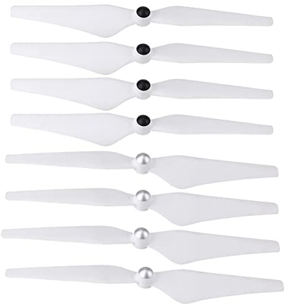 Akozon Selbstspannender Propeller Prop Ersatz 8 Teile/Satz CW CCW selbstsichernde Propeller für Phantom 1/2/3/3PRO/FC40/E300 Standard Quadcopter, 4 x 9450 CW, Quadcopter Blade