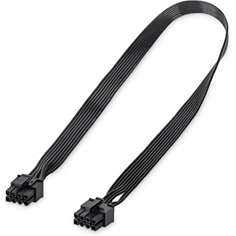 YieJoya PCIE Kabel für Corsair, PSU 8Pin Stecker auf PCIe 8Pin (6+2) Stecker Stromversorgungskabel für Corsair Modular Power Supply RM/HX/CX-M Serie