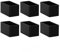 24 Pcs Chaise Casquettes Pieds Embout Pied De Chaise Protecteurs De Sol Rectangulaires Pour Meubles De Table 20x40mm (20 * 40mm)