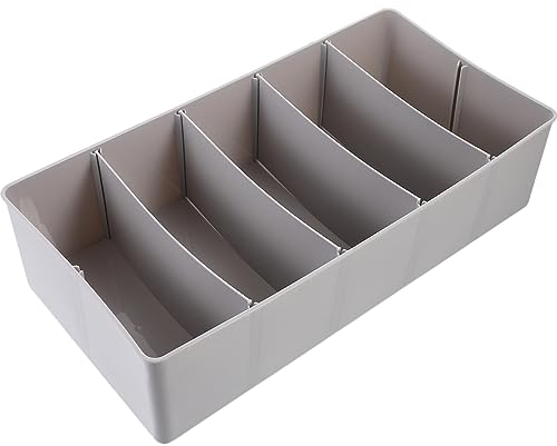 Operitacx Bandeja De Presupuesto De Dinero 5 Compartimentos Organizador De Dinero En Efectivo Divisor De PláStico Soporte De Almacenamiento De Billetes Caja De Almacenamiento De Cambio Para Caja Moned