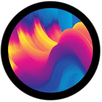TUOPUONE 5inch HDMI Round Touch Display Compatibile con Raspberry Pi 1080 × 1080 Risoluzione IPS 10-Point Touch Ottico Bonding Pannello di Vetro Duro