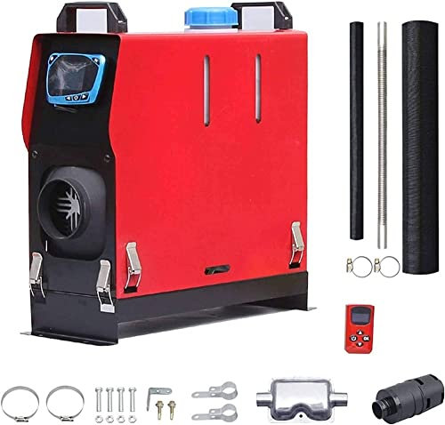 MAHWER Systèmes de Chauffage d'allumage de Voiture, réchauffeur d'air Diesel 5KW 12V Commutateur LCD Compatible avec la Maison, la Caravane, Le Camping-Car, la Chambre à Coucher