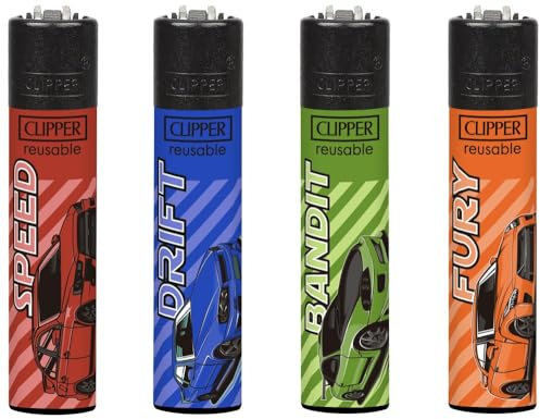 Clipper Feuerzeug 4er Set: (Tuning)