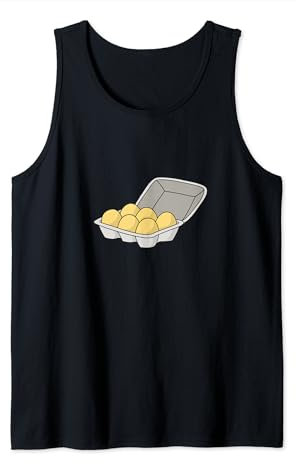 Braune Eier Karton Tank Top