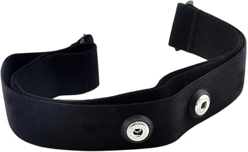 Defresit Heart Rate Monitor Chest Replacement Strap, Heart Rate Monitor Belt, HR Sensor Belt Compatible with Polar H10 Wahoo Tickr Coospo Powrlabs Moofit