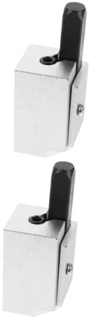 KITANDOVE 2 Pièces Burin Pour Serrure De Porte Ossature Bois Ciseau D'angle Pour Le Travail Du Bois Outils De Charpentier Ciseaux à Charpente Silver Acier à Haute Teneur En Carbone