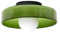 BFFGKGL Plafonniers de couloir du milieu du siècle, lumière moderne de luxe, blanc, orange, vert, verre, cuisine, proche du plafonnier, applique murale vintage pour chambre à coucher, éclairage pour h
