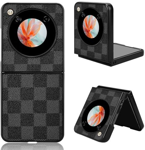 COQUE Custodia per ZTE nubia Flip, Custodia per Telefono Pieghevole Nero