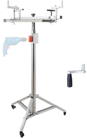 DPFCYBS Elevador De Armarios Colgantes 150KG De Alta Carga Grúa para Calentador De Agua Eléctrico Soporte Elevador para Instalación De Aire Acondicionado(Size:4m)