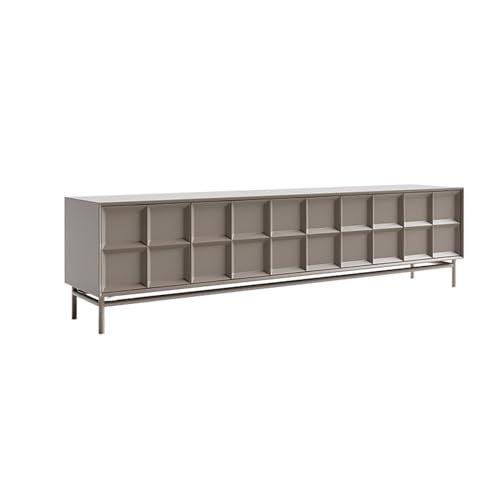 Banc TV Meuble TV Simple et Moderne, Meuble de Sol for Salon, Meuble de Rangement Nordique, Meuble TV en Bois Massif Meuble TV