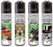 Clipper Feuerzeuge 420 Tattoo 2 (4er Set), Neue Motive 2025