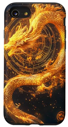 Drache Sternzeichen Schlange Hülle für iPhone SE (2020) / 7 / 8