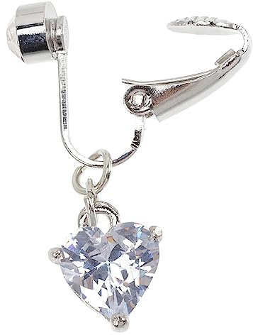 Ipetboom Faux Anneau De Nombril Non Perçant Clip Bijoux Zircon Pour Femme Nombril Anneaux Piercings