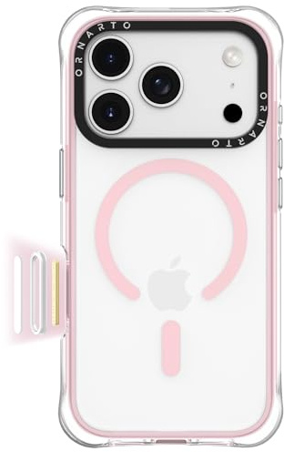 ORNARTO Air for iPhone 17 Pro Clear Case 6.3,Compatible with MagSafe