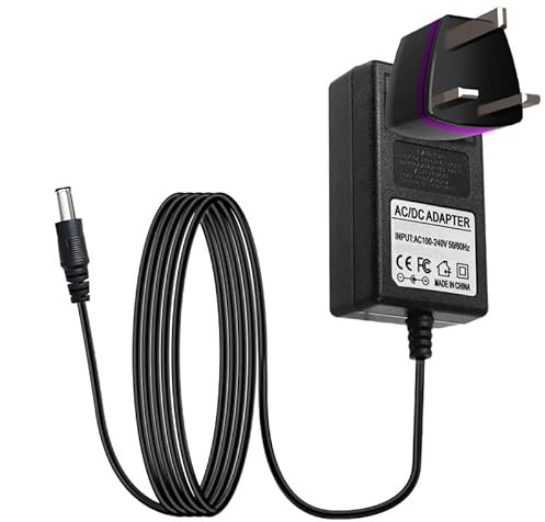 Uootery Replacement 12V 3A Power Supply for Ugee HK1560 15.6 IPS Screen HD Graphics Tablet Monitor Drawing Pen Display Power Supply Cord Cable PS Battery Charger Mains PSU