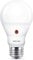 PHILIPS LED E27 Lampe mit Tageslichtsensor, 60W, Tropfenform, matt, warmweiß, Lichtsensor, Neutralweiß