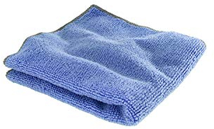 zilotex G00063 Küchentuch, 30 x 30 cm, blau, bioaktives Mikrofaser-Reinigungstuch ohne Chemie, antibakteriell mit Aktiv-Silber, allergikerfreundlich