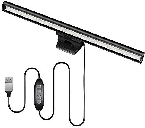 Monitor de ordenador Lámpara LED Clip USB Lámpara de escritorio Monitor de portátil Lámpara de mesa de escritorio Protección para los ojos Lámpara de lectura
