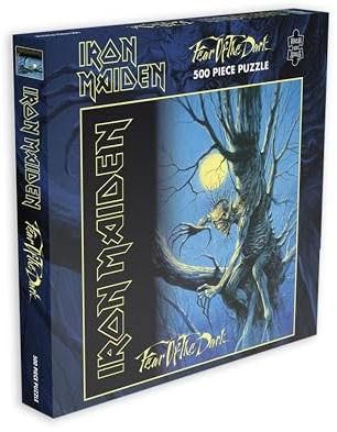 RockSaws - Iron Maiden Fear of The Dark (500 Piece Jigsaw Puzzle)