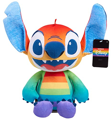 Disney Pride Grand animal en peluche 40,6 cm – Stitch, Alien, peluche douce